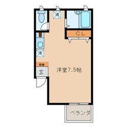 中目黒駅 徒歩9分 2階の物件間取画像